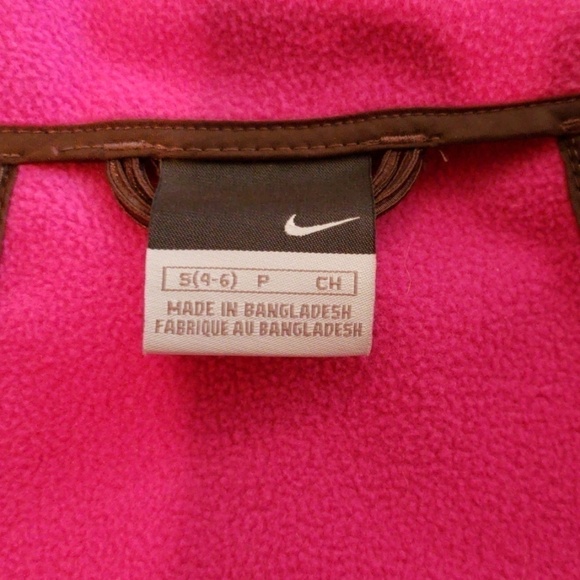 Nike Athletic Jacket w/ Bright Fleece Lining - Picture 4 of 4